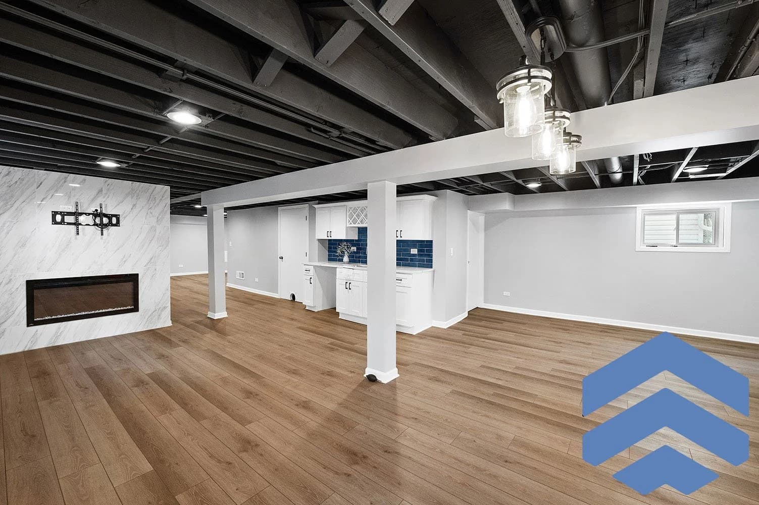 Light-toned renovation with fresh mint and neutral cues