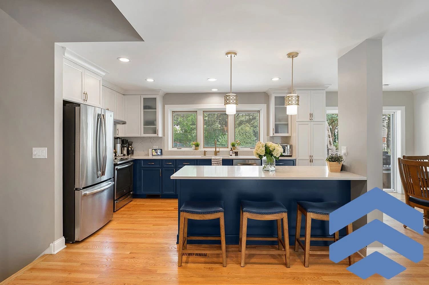 Project Traditional Blu renovation photo 2